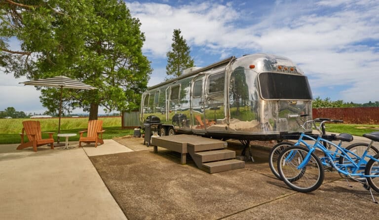 Propane Grill at Each Trailer
